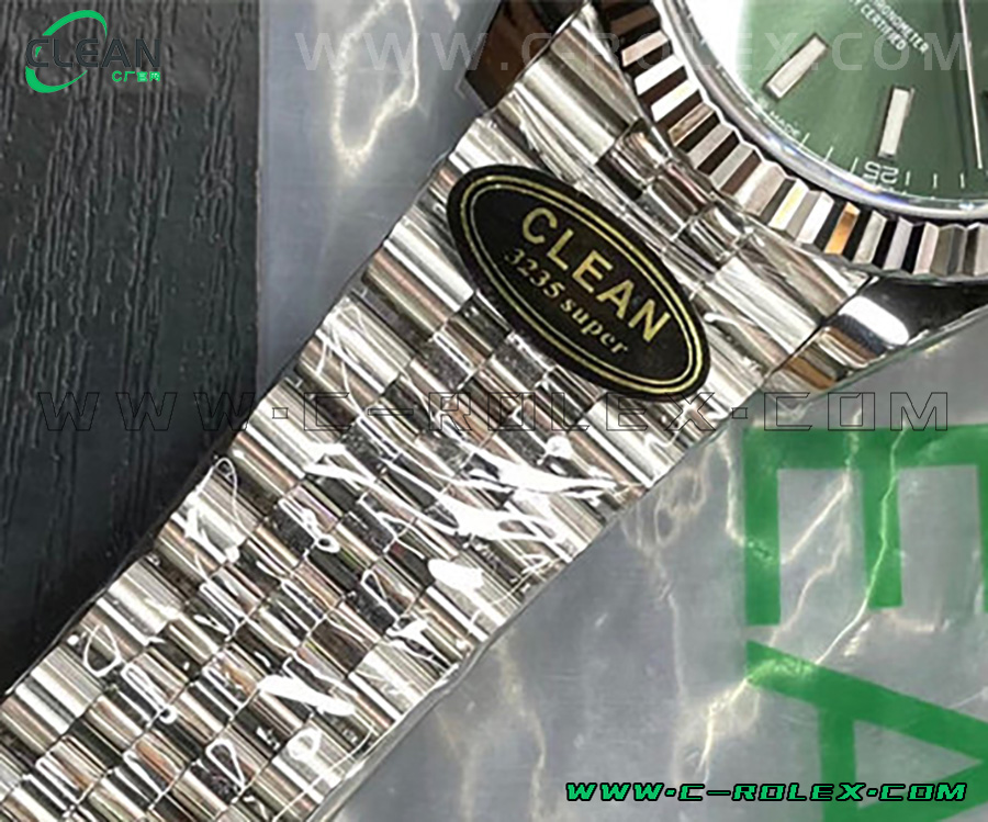 Clean劳力士日志系列薄荷绿复刻表评测-C-rolex