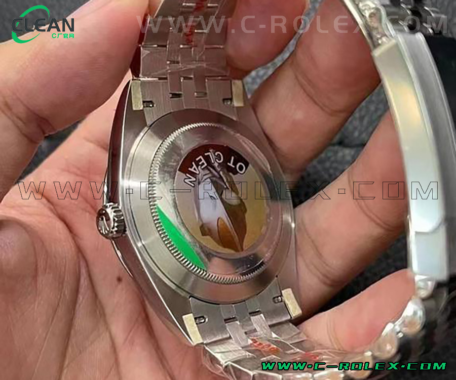 Clean劳力士日志系列薄荷绿复刻表评测-C-rolex