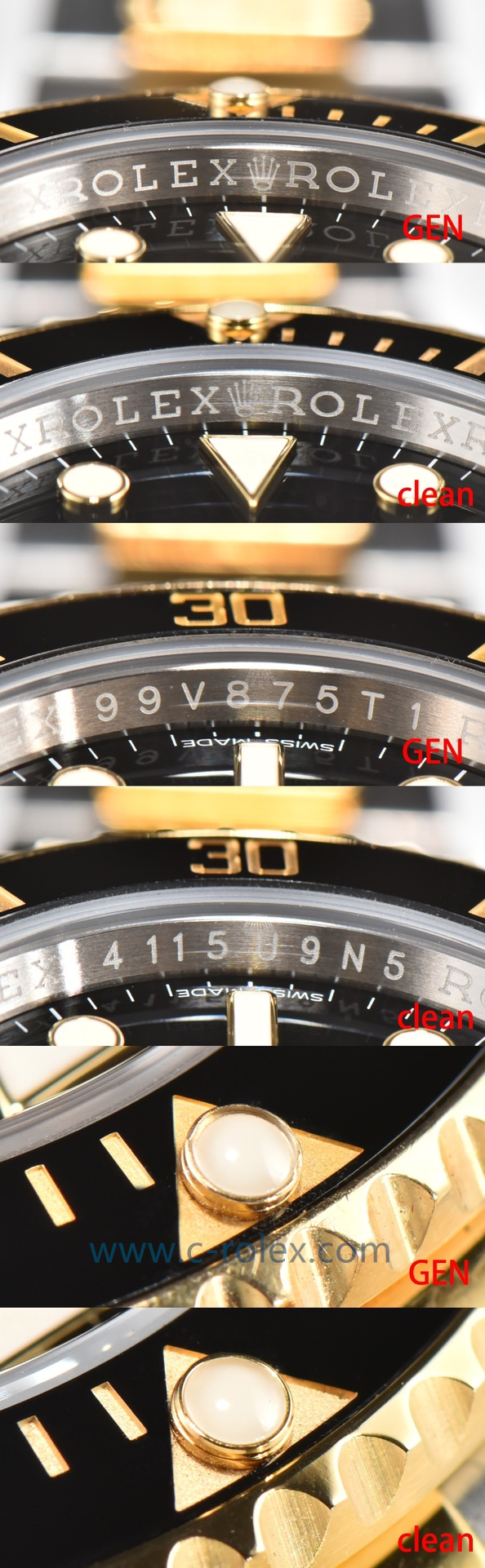 C厂Clean劳力士潜航者型系列116613LN-0001 间金黑水鬼「3135机芯」