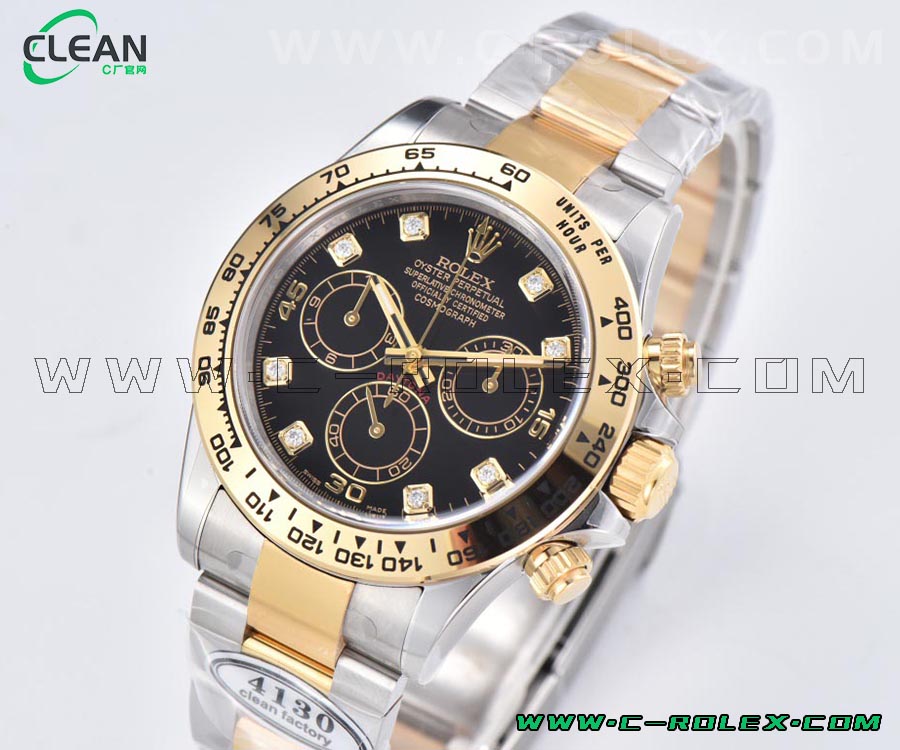 C厂Clean厂劳力士黑盘钻刻金圈款复刻表M116508-0016会不会一眼假