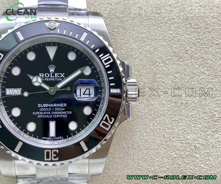 C厂Clean厂劳力士40黑水鬼复刻表V4版是否存在破绽
